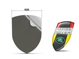 Land Rover Parabrisas Autos Carreras Estrella Estilo Minimalista